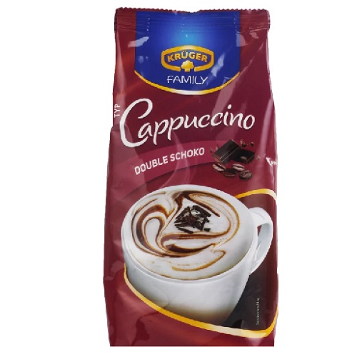 Krüger Cappuccino Double Schoko, растворимый, 500 гр
